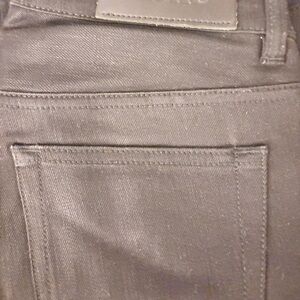 Acne waxed Black jeans never wore